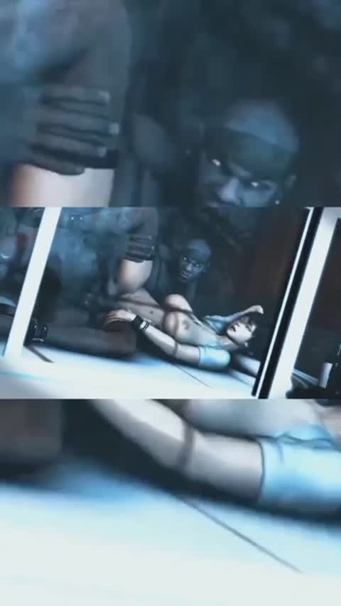 Thick BBC fucking Asian slut