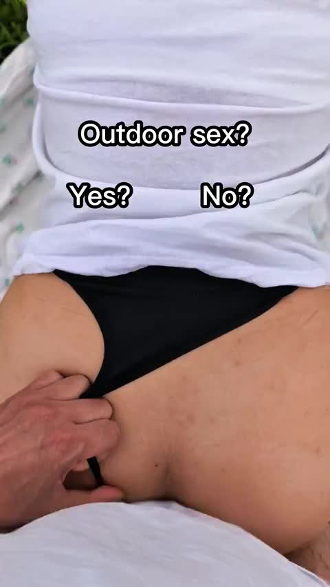 Outdoor sex