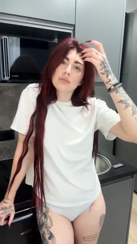 Plain shirt, dirty stare — I didn’t lift it here on purpose 🤍 OnlyFans has when I do.
