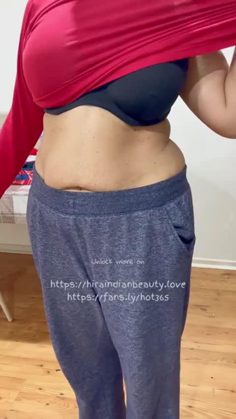 Indian Wife Dressing - Huge Boobs in Bra