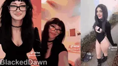 Goth Girls Love Black Cocks. BNWO2050